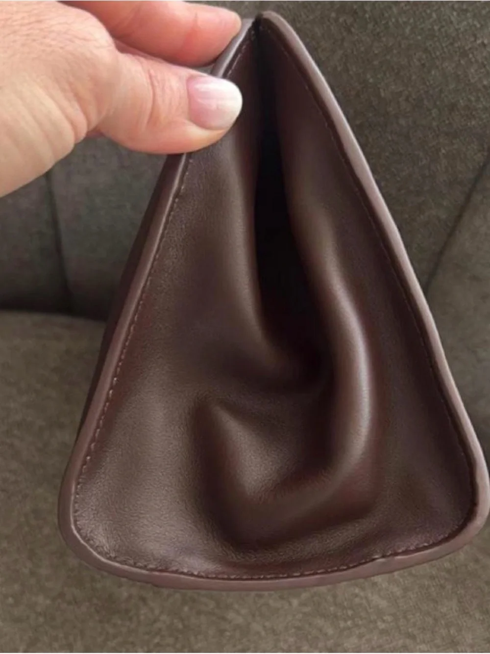 Minimalist Brown Crossbody Shoulder Bag